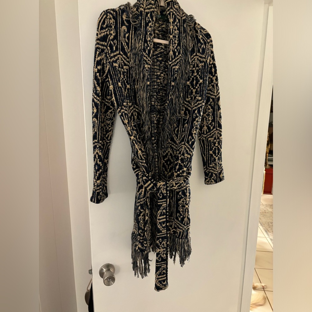 Ralph Lauren LAUREN Sweater Jacket XXS
